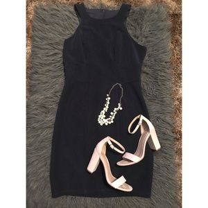 Navy Racer Back Dress 🌃